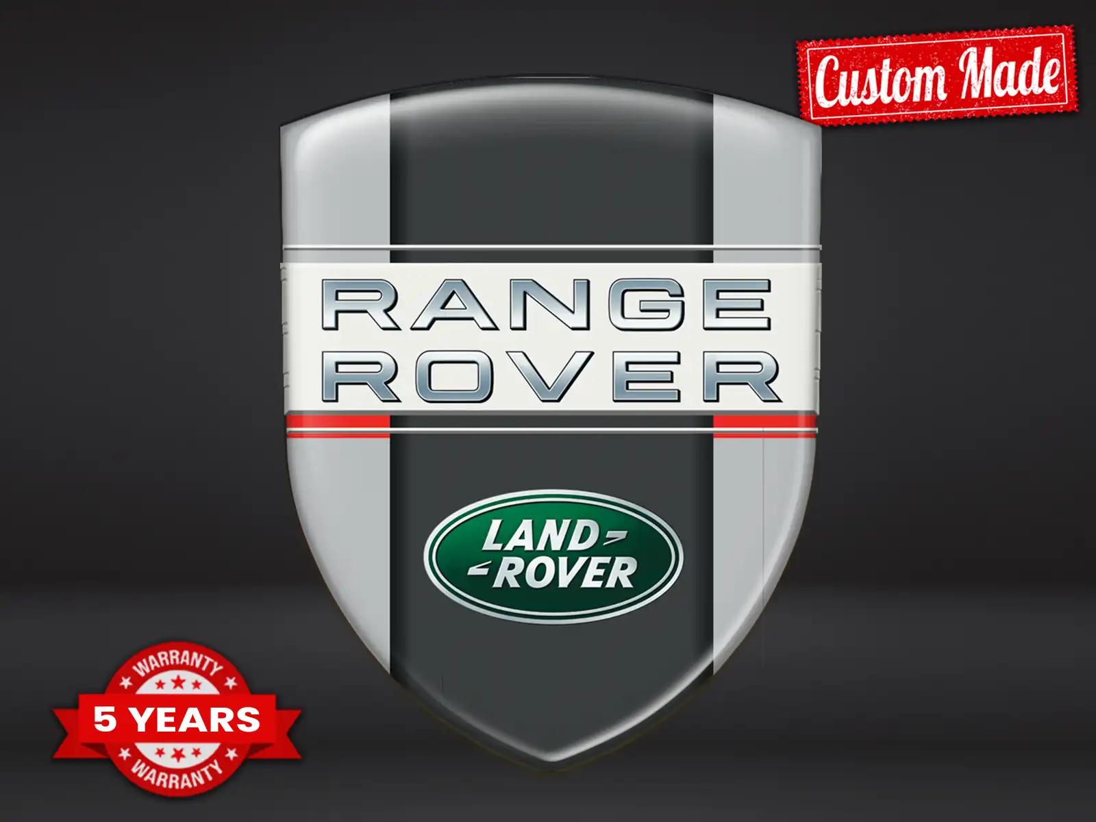 Land Rover Domingaufkleber Max Robust Stilvoll Pro Performance